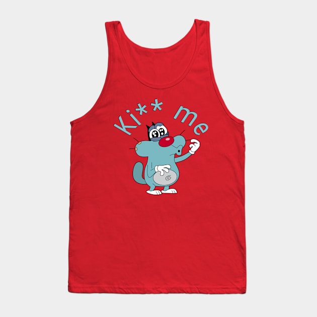 Oggy Tank Top by Vectraphix